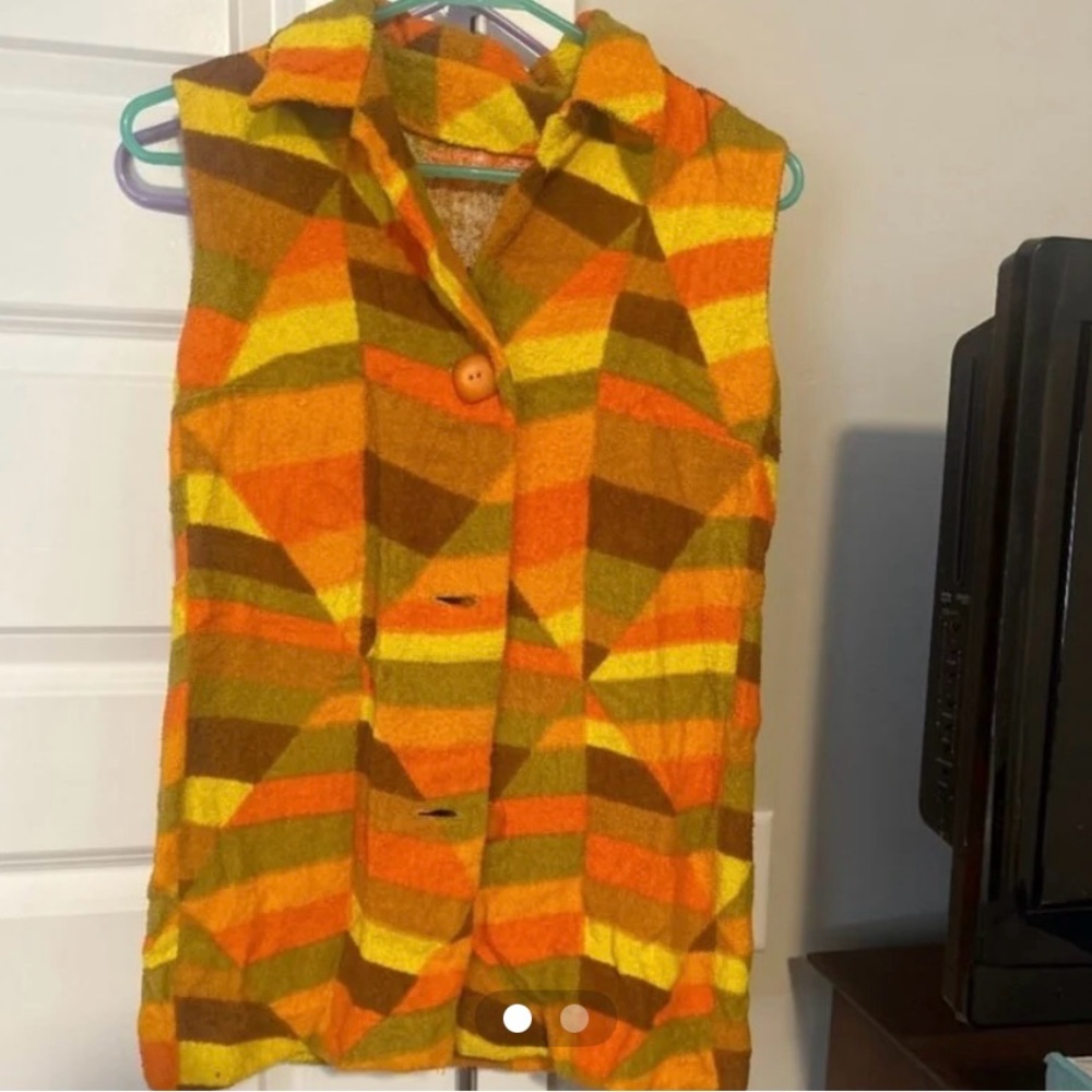 Colorful Geometric Women's Top